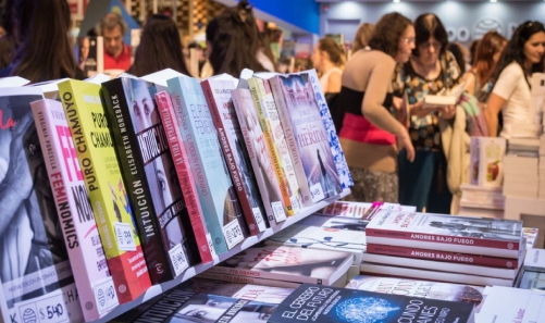 Feria del libro dentro del festival